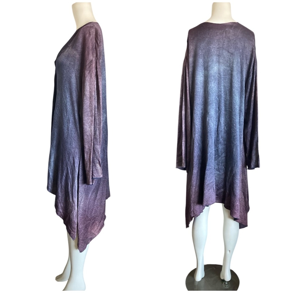 Grau Multicolor Shimmering Draping Jacket O/S The… - image 2
